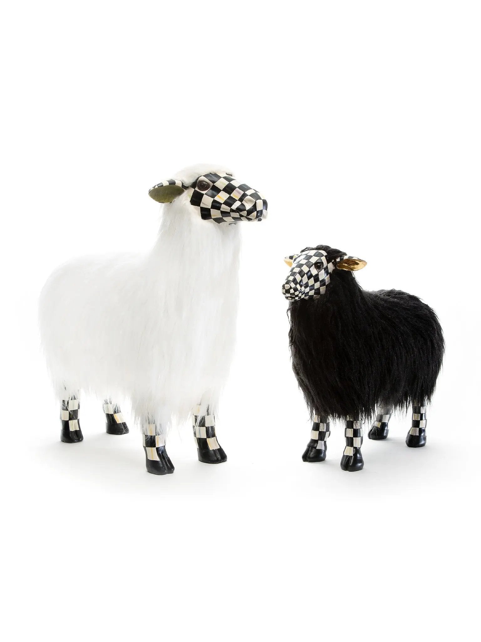 Courtly Check Black Sheep Small