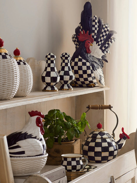 Courtly Check Rooster
