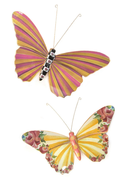Butterfly Duo Wall Decor Garden