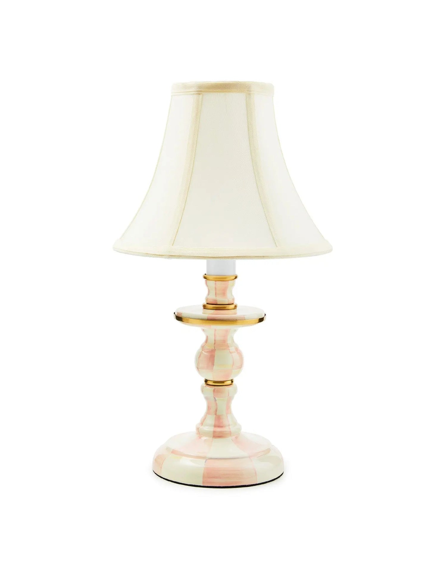 Rosy Check Candlestick Lamp