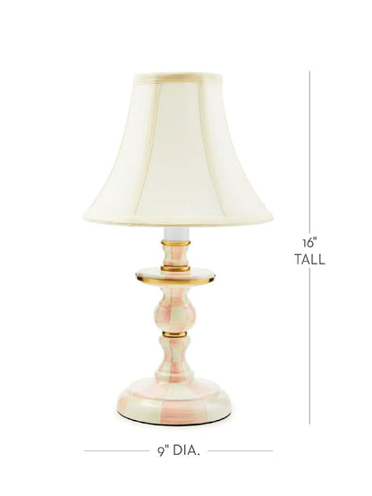 Rosy Check Candlestick Lamp