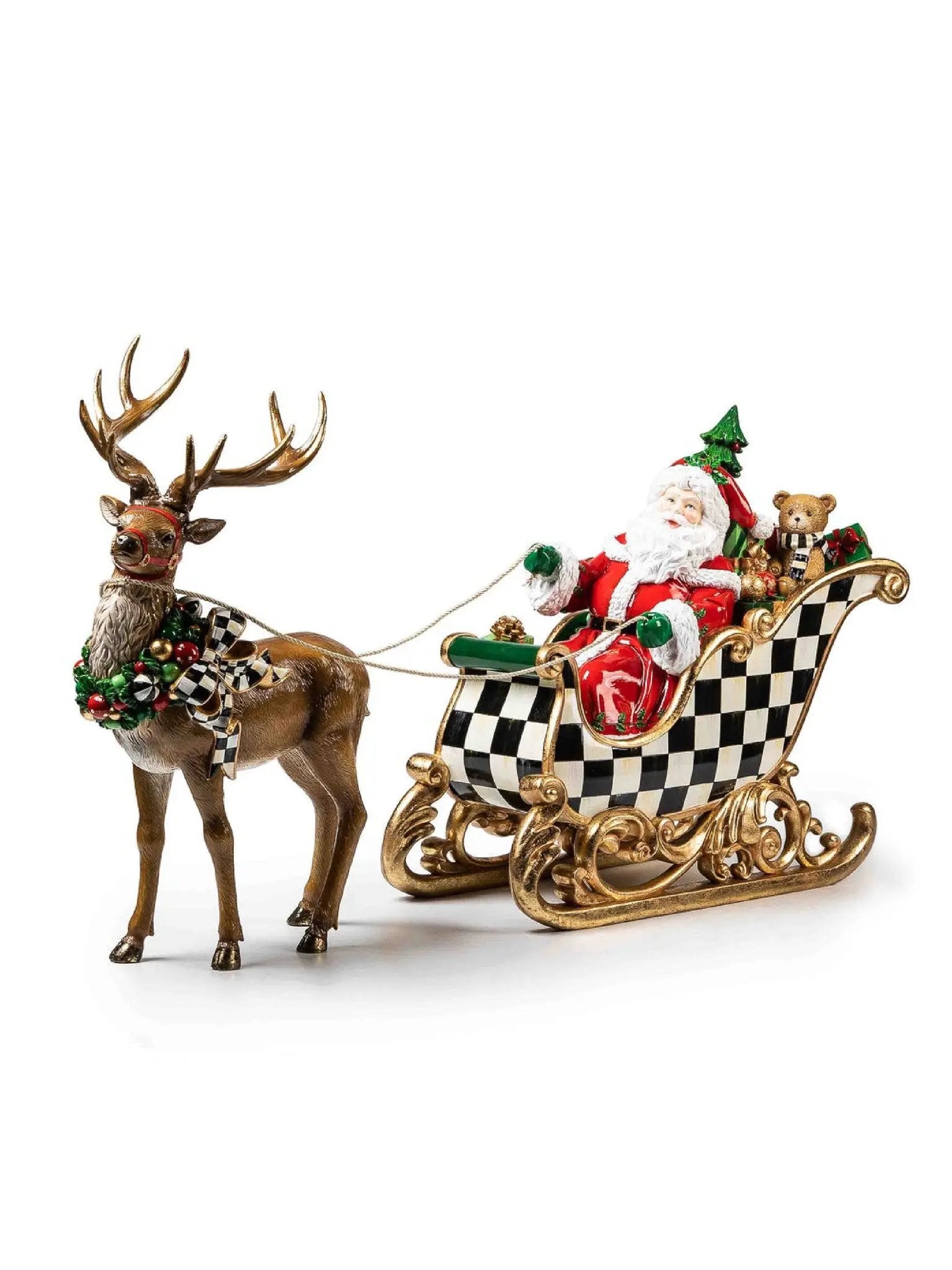 Night Before Christmas Santa & Sleigh