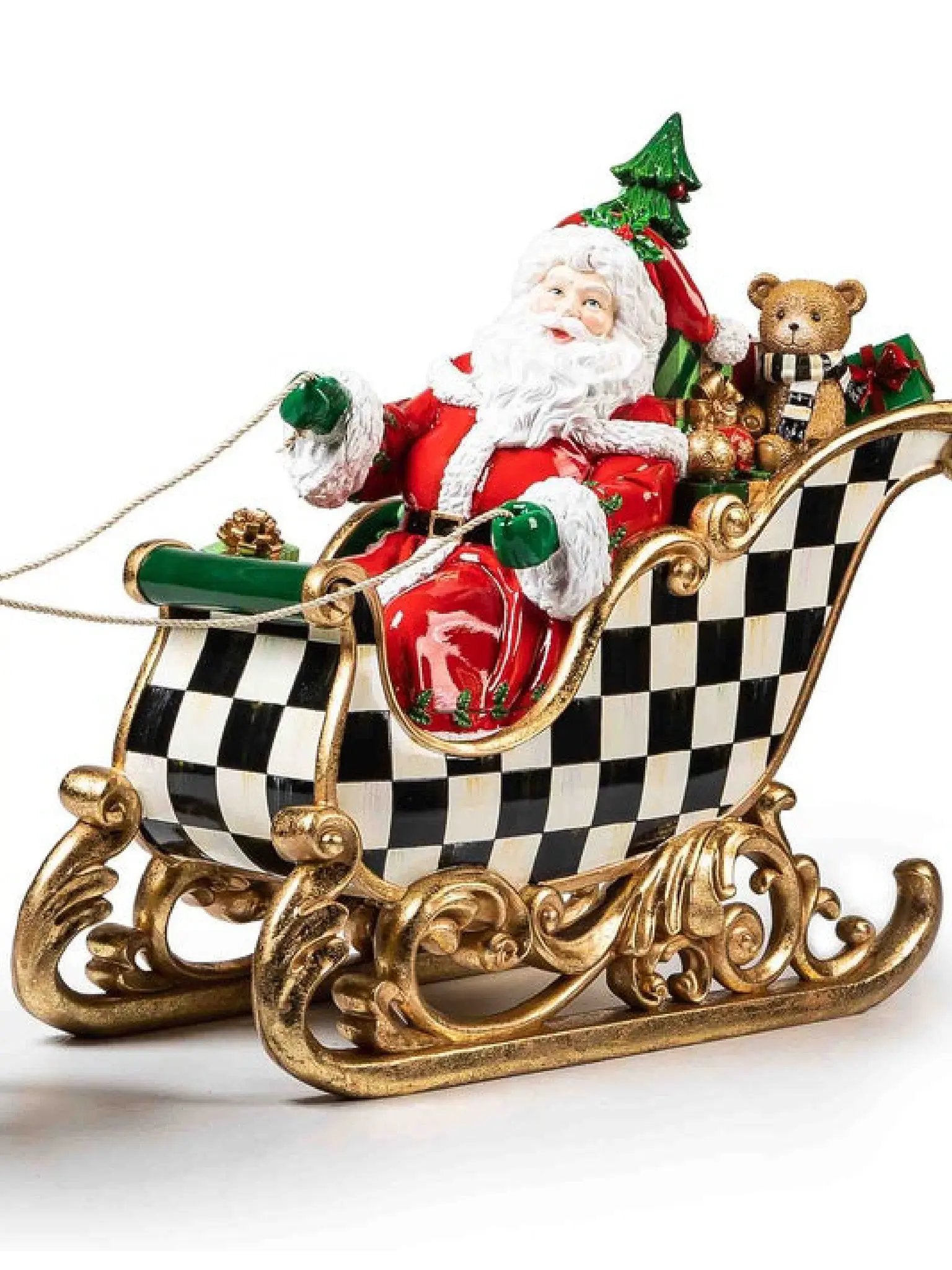 Night Before Christmas Santa & Sleigh