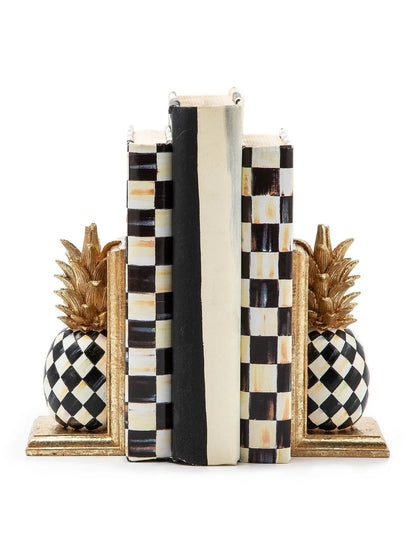 Pineapple Bookends