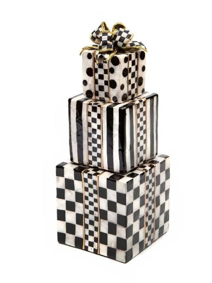 Courtly Capiz Gift Tower