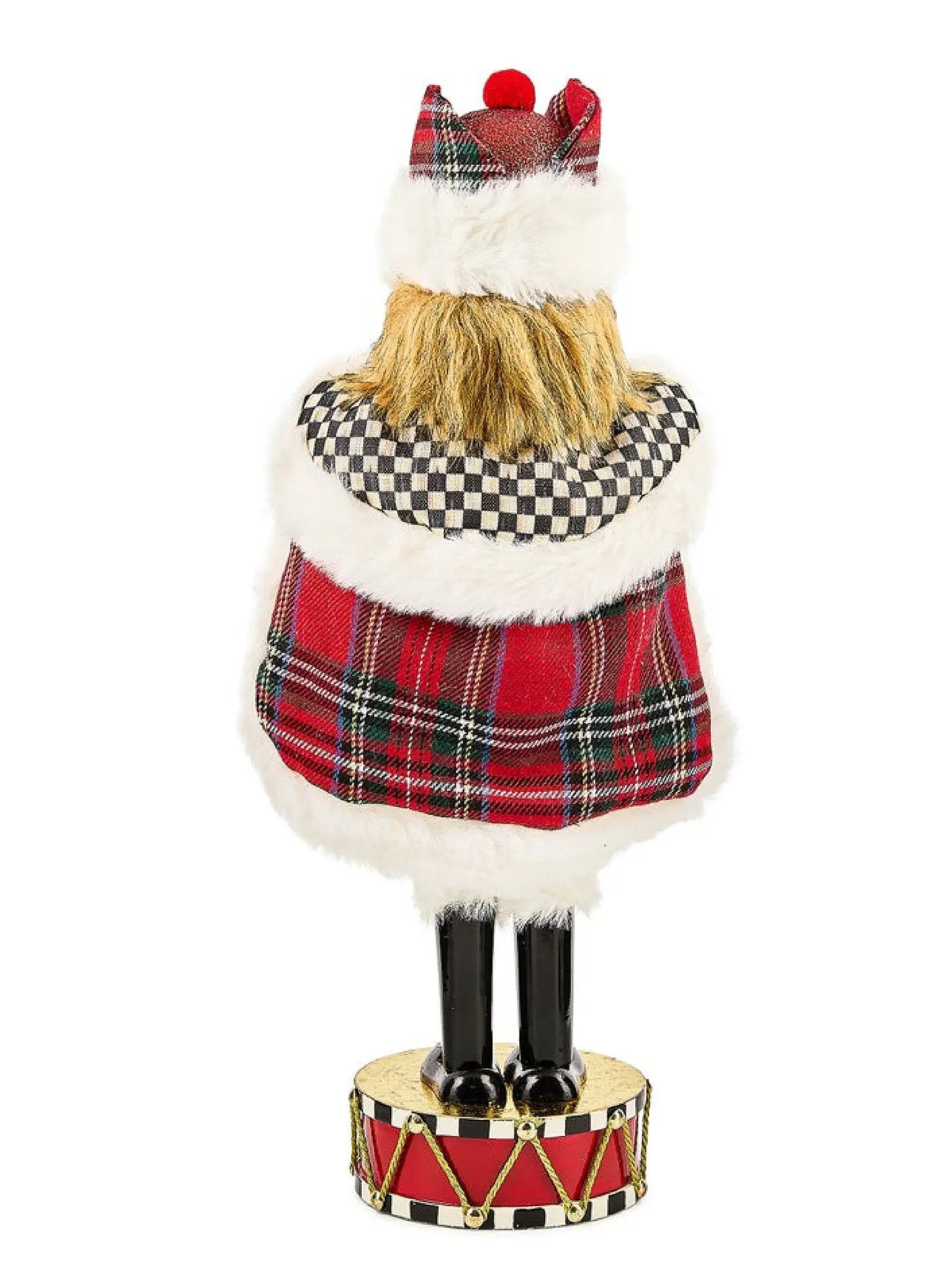 Tartan Cardinal Nutcracker