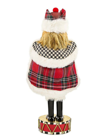 Tartan Cardinal Nutcracker