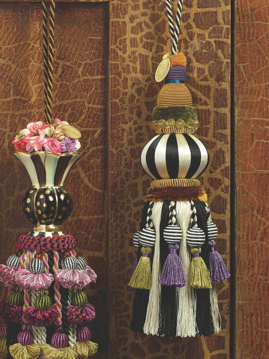 Black & White Bibelot Tassel