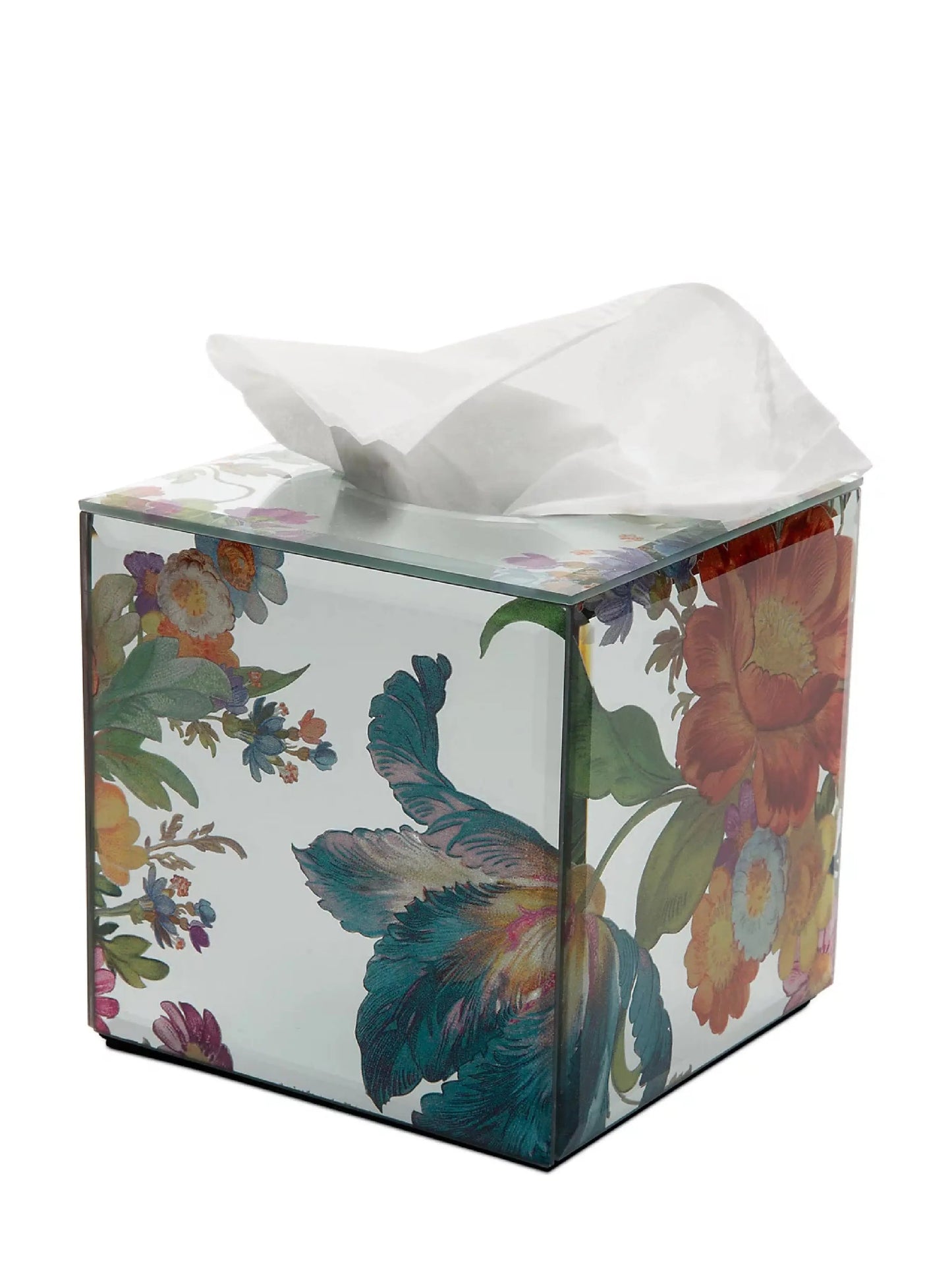 Flower Market Reflections Boutique Tissue Box Cover