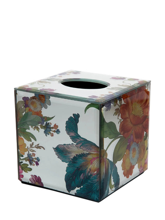 Flower Market Reflections Boutique Tissue Box Cover