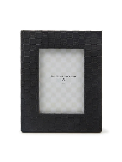 Black Faux Leather 5” X 7" Frame