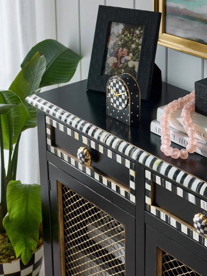 Black Faux Leather 5” X 7" Frame