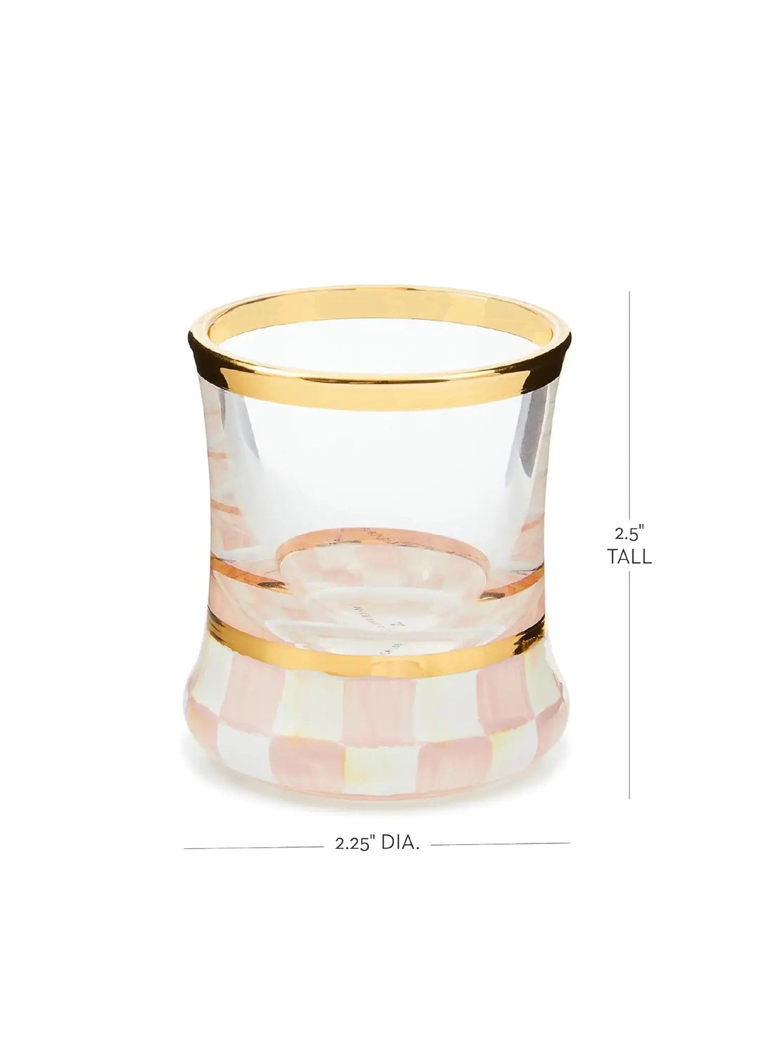 Rosy Check Shot Glass