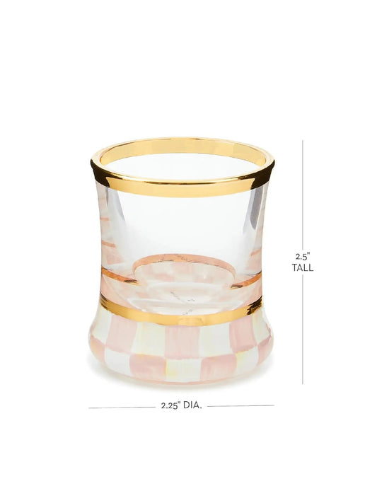 Rosy Check Shot Glass