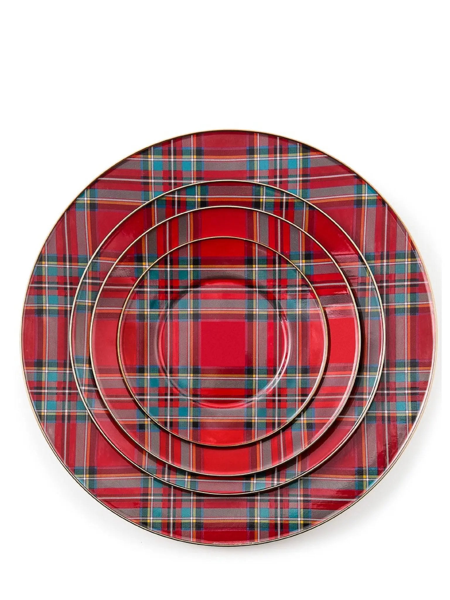 Tartastic Enamel Charger Red