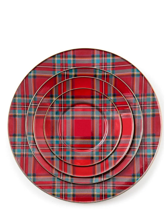 Tartastic Enamel Charger Red