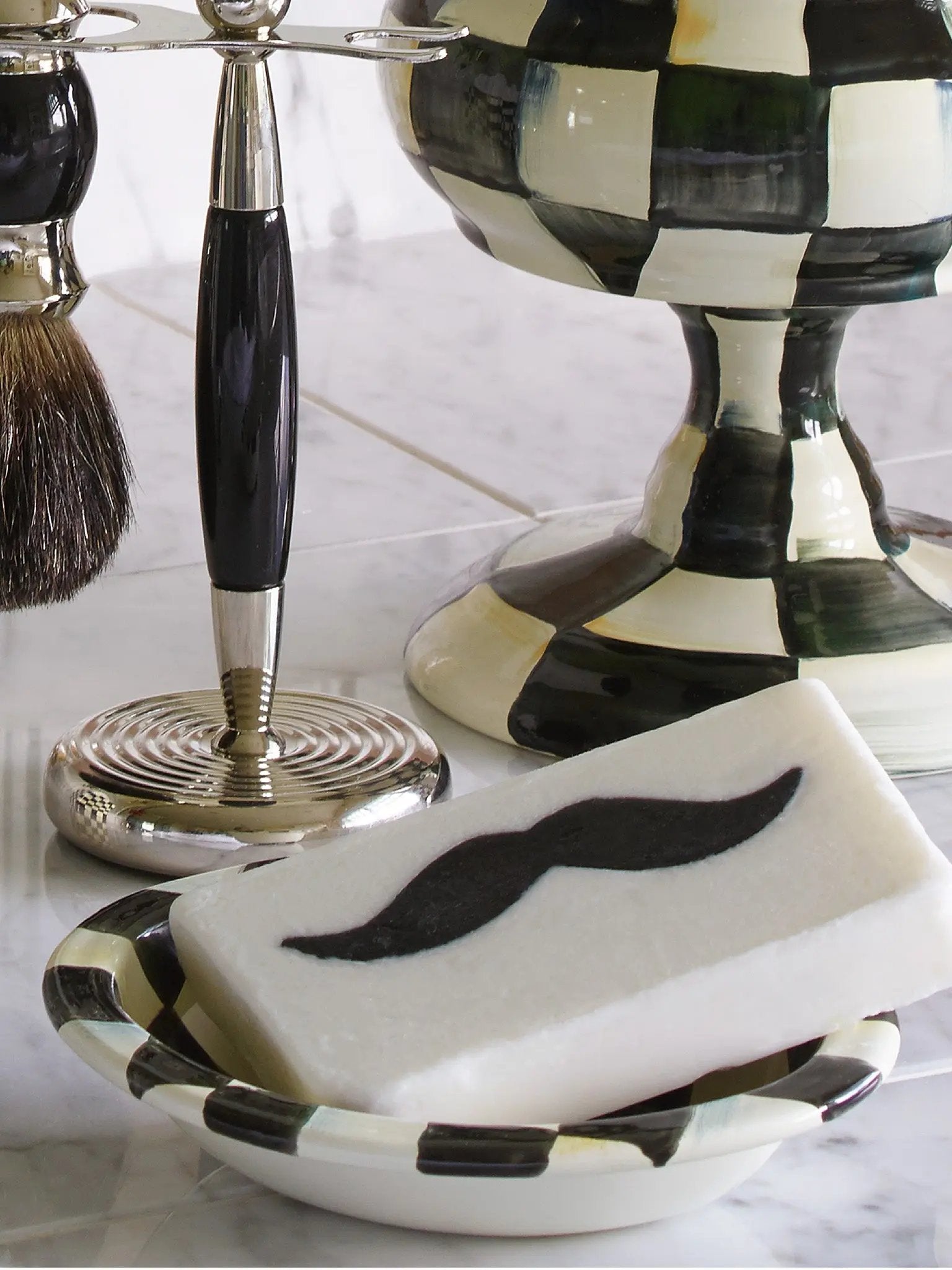 Courtly Check Soap Dish