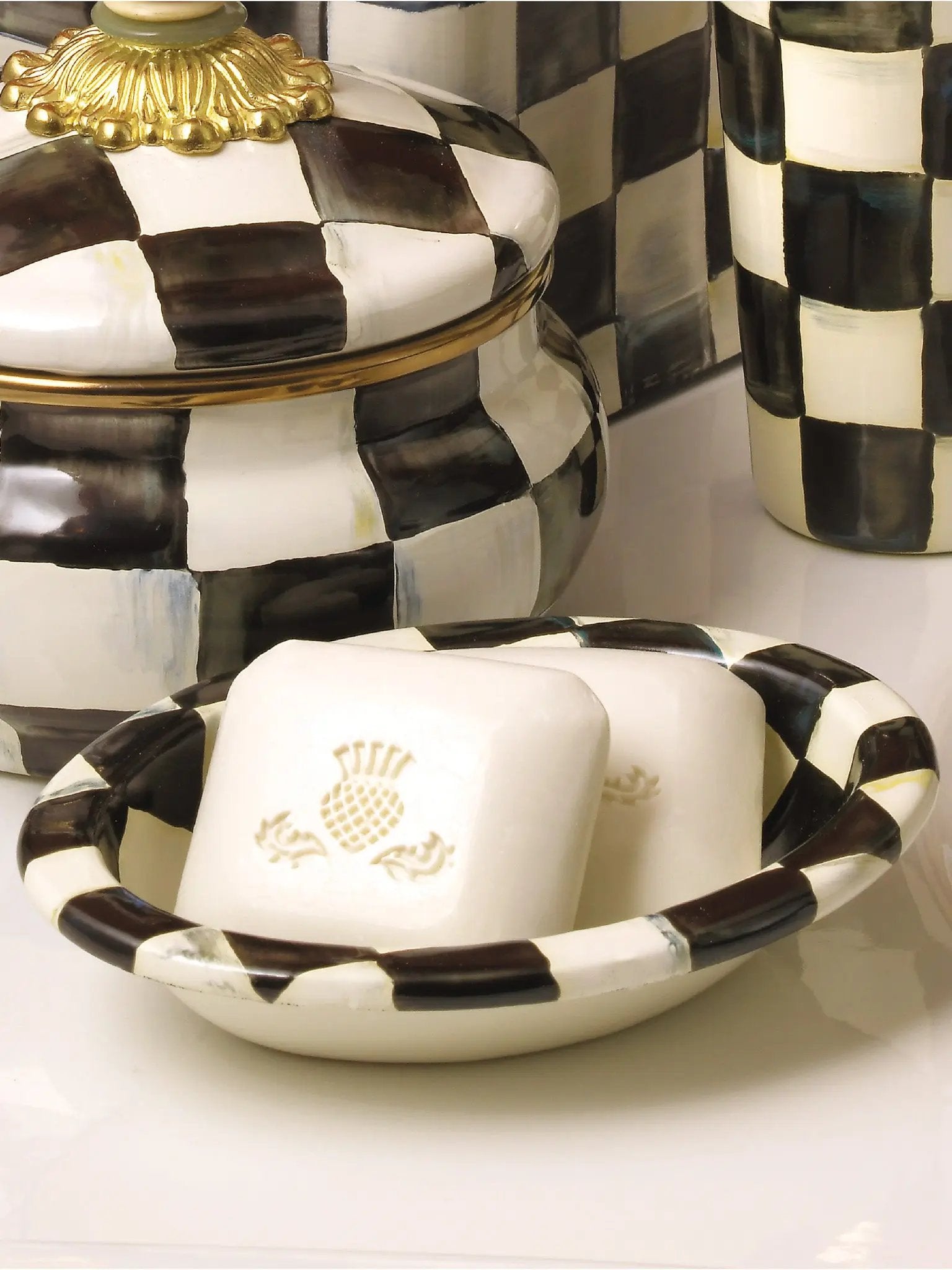 Courtly Check Soap Dish