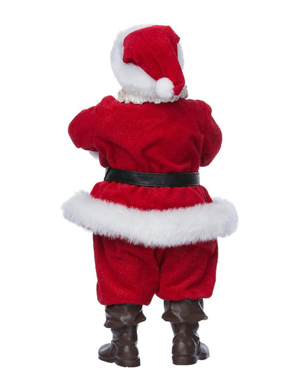 10-Inch Santa With Coca-cola® Six-pack | Collectible Holiday Figurine