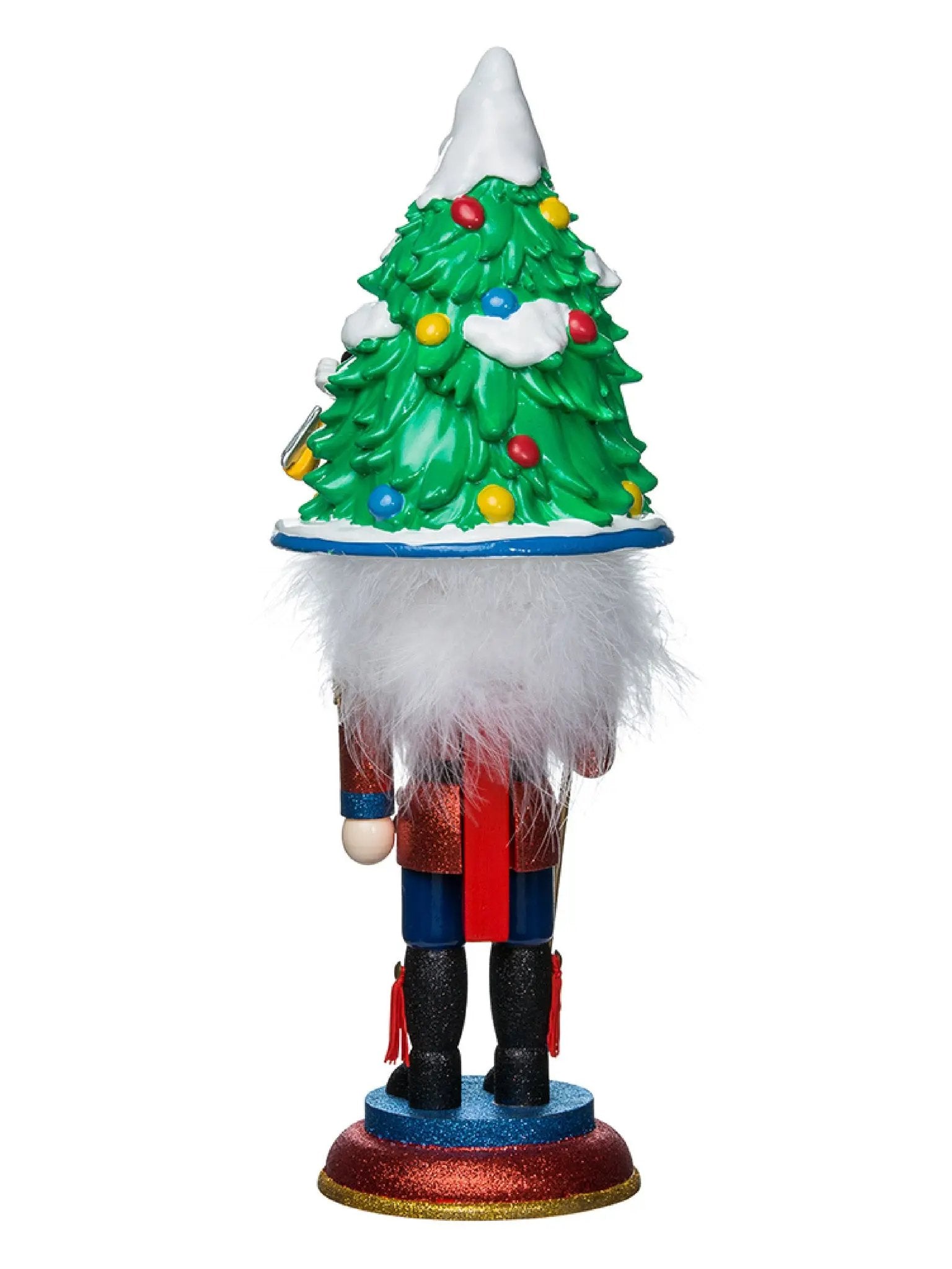 15.25-Inch Disney Mickey & Minnie Ice Skating Nutcracker