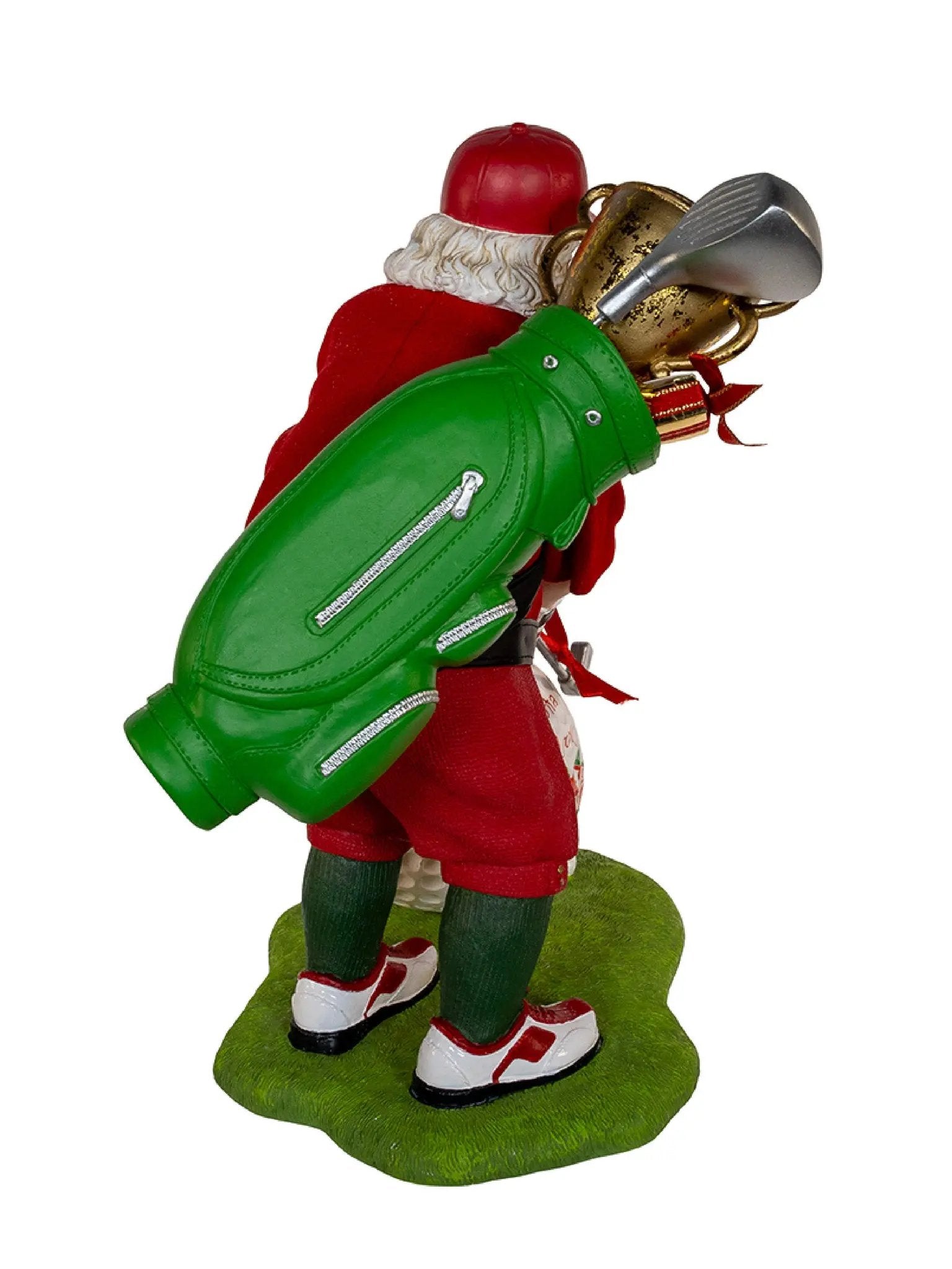 11-Inch Golfer Santa Figurine | Funny Golf Lover Gift