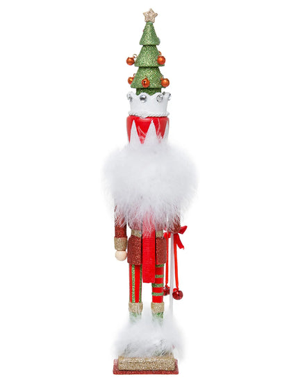 15" Nutcracker With Christmas Tree Hat