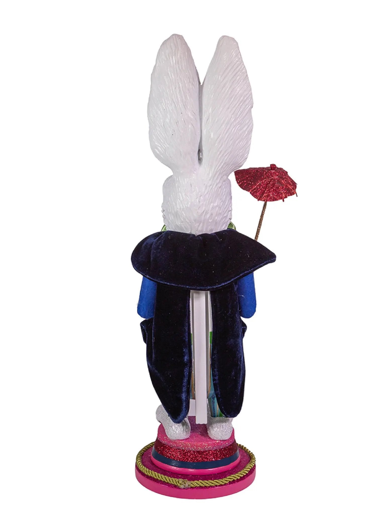 18-Inch Mad Hatter & White Rabbit Nutcracker | Alice in Wonderland Decor