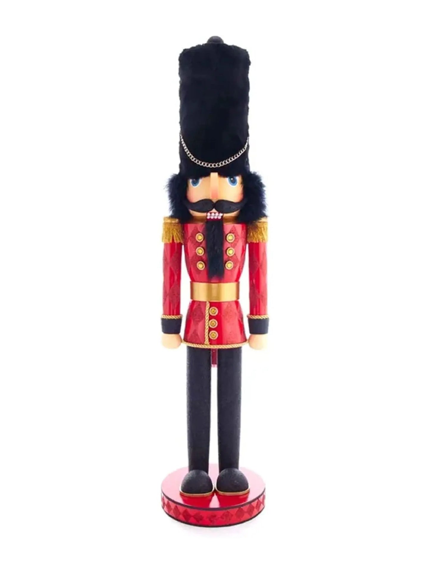 3-Foot Royal Soldier Nutcracker | Life-size Hollywood Holiday Decor