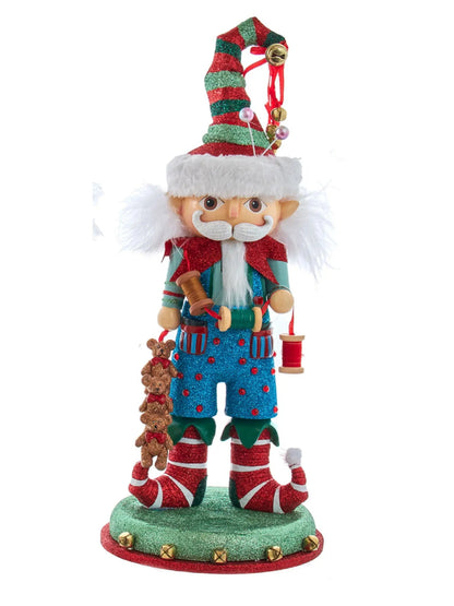 15-Inch Elf With Teddy Bears Nutcracker | Hollywood Toymaker Figurine
