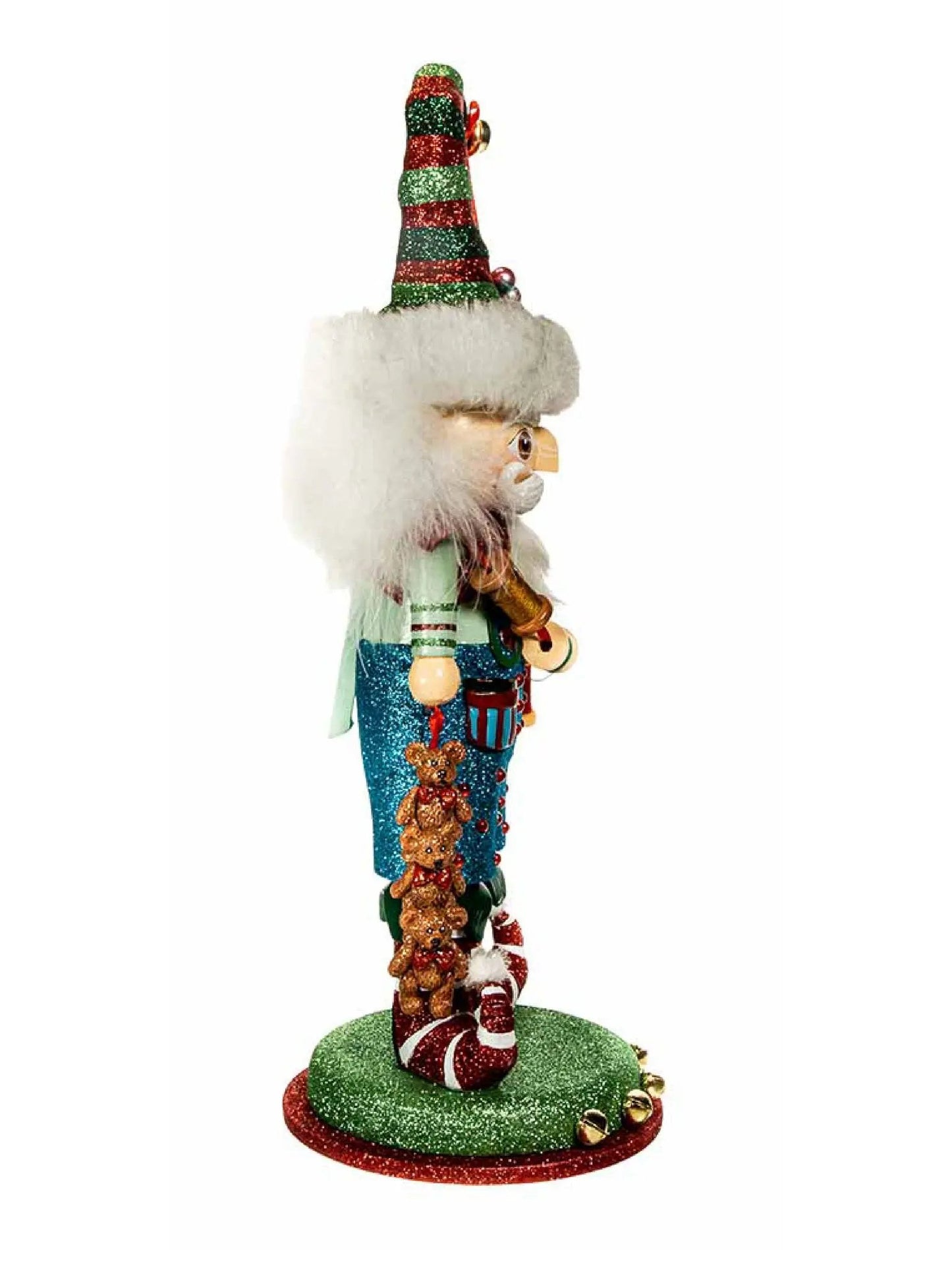 15-Inch Elf With Teddy Bears Nutcracker | Hollywood Toymaker Figurine