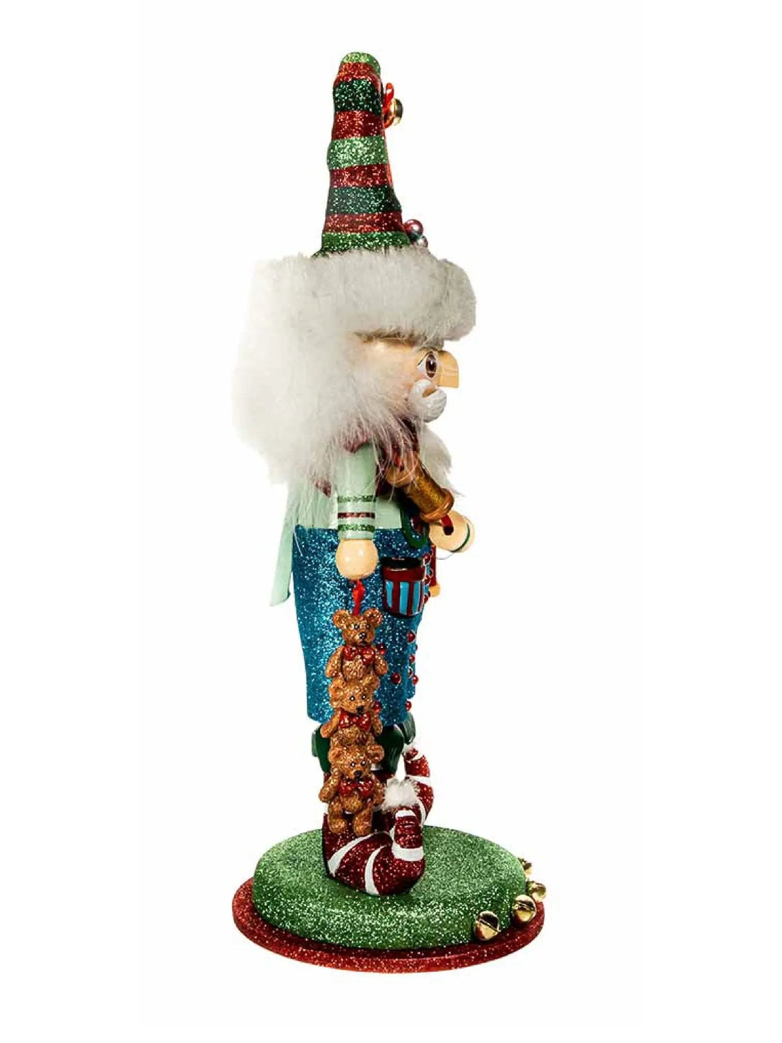 15-Inch Elf With Teddy Bears Nutcracker | Hollywood Toymaker Figurine