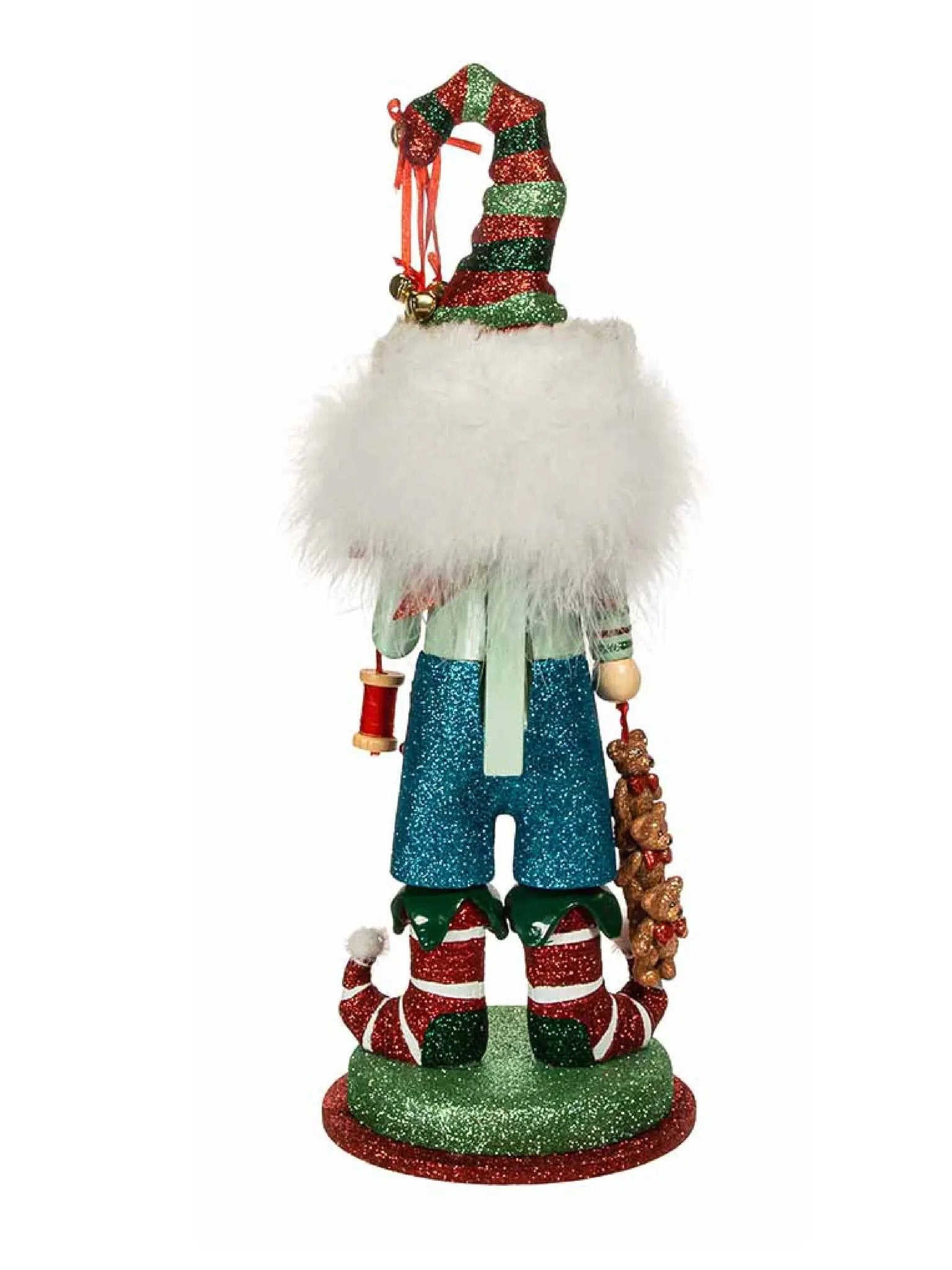 15-Inch Elf With Teddy Bears Nutcracker | Hollywood Toymaker Figurine