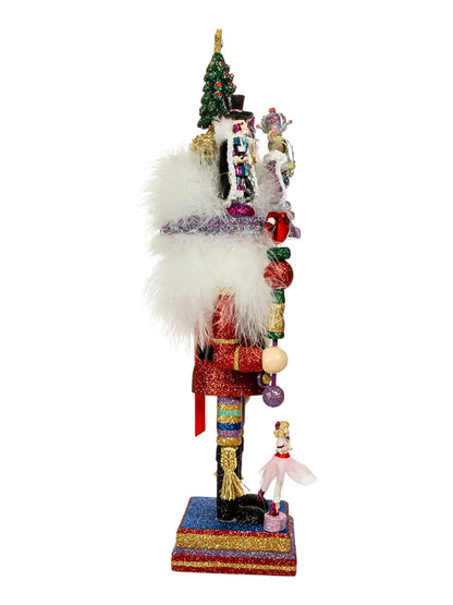18-Inch Nutcracker Suite Ballet Figurine With Clara | Christmas Decor