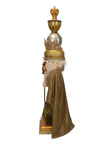 36" Gold King Nutcracker
