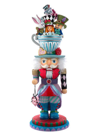 24" Alice Teacup Party Hat Nutcracker