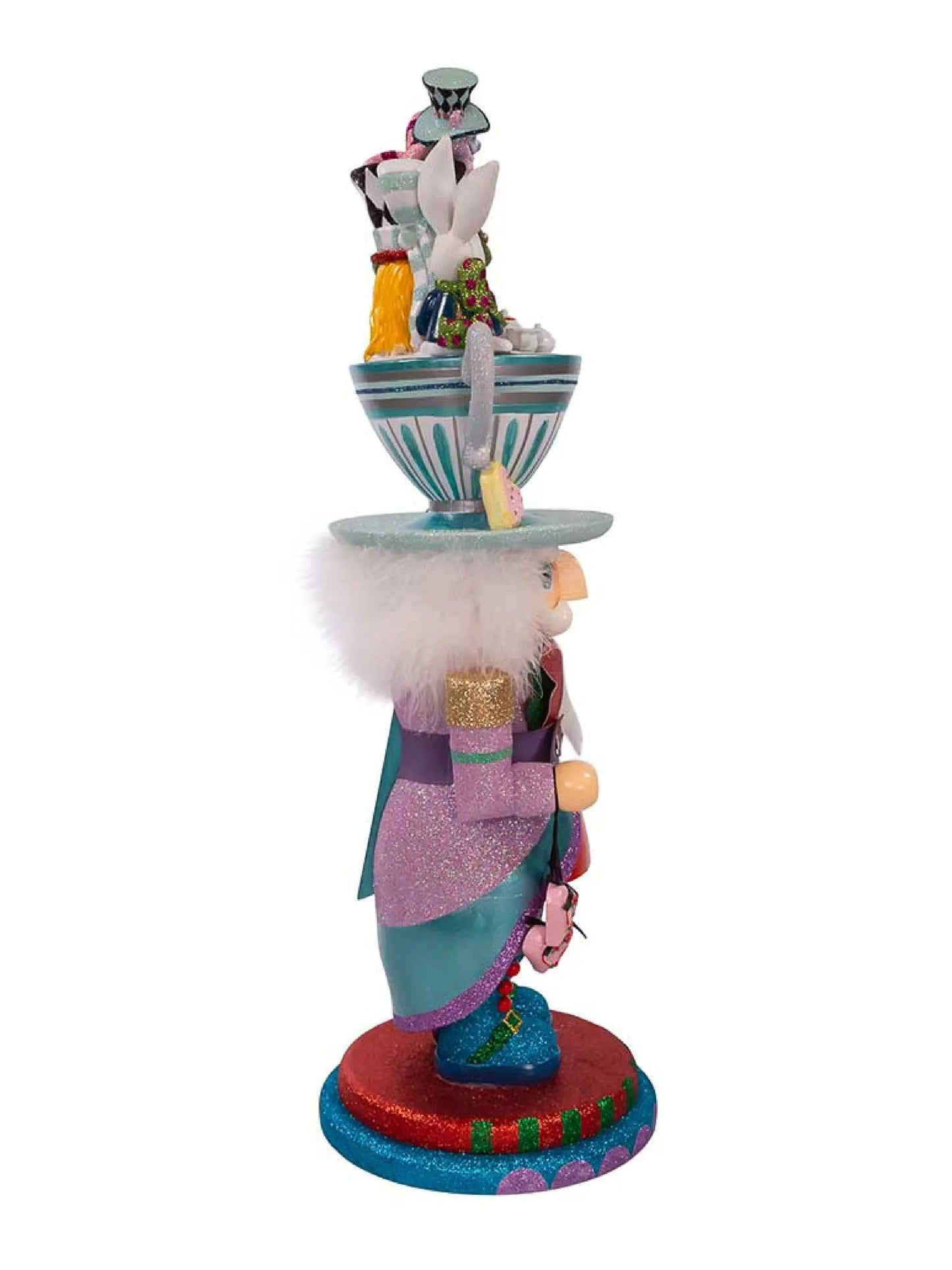 24" Alice Teacup Party Hat Nutcracker