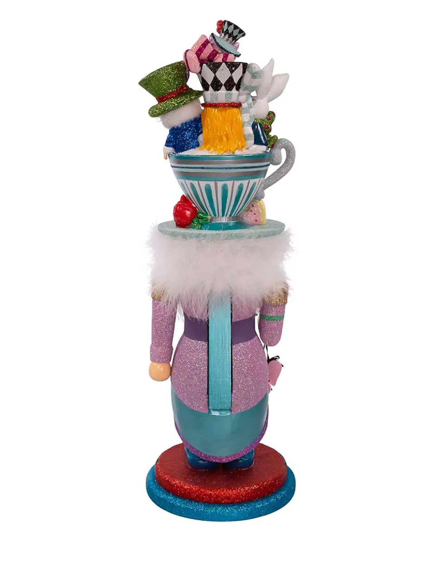 24" Alice Teacup Party Hat Nutcracker
