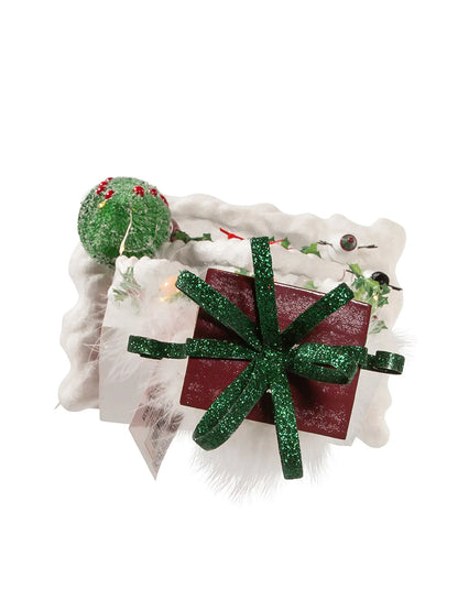 18" Bo Deck the Halls Musical Led Nutcracker