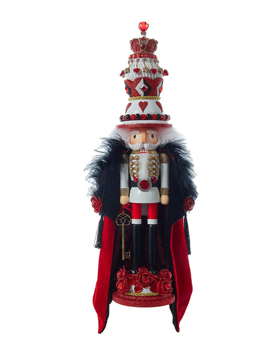 18.8” Hollywood Nutcrackers King of Hearts Nutcracker