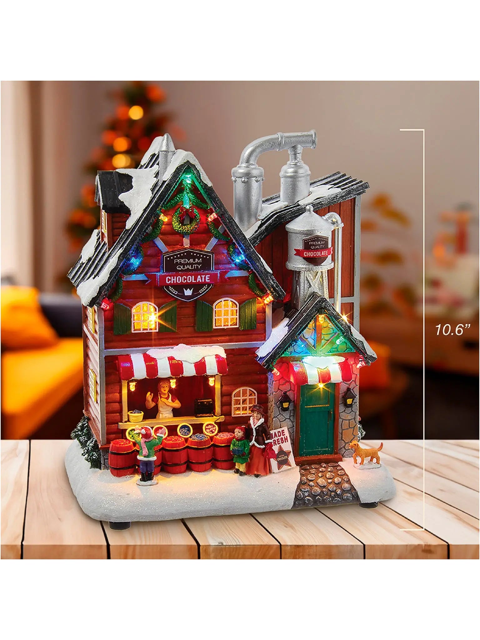 Light-up Musical Chocolate Factory