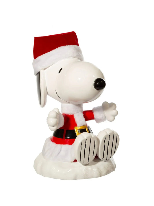Santa Snoopy Tree Topper
