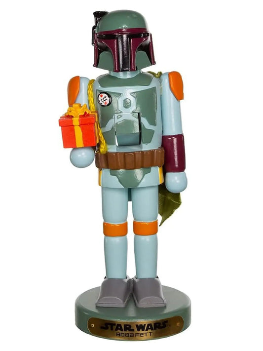 10" Boba Fett With Present Nutcracker