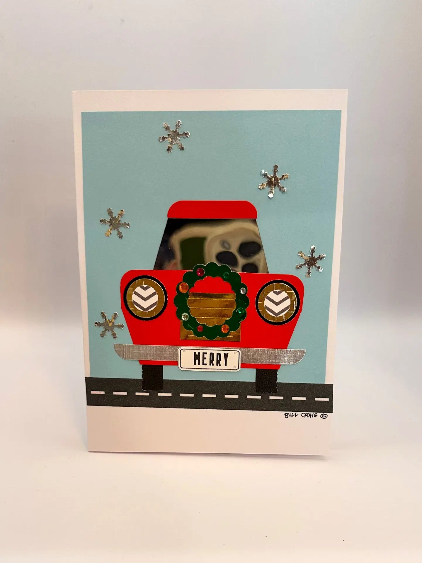 Merry Christmas Car Card