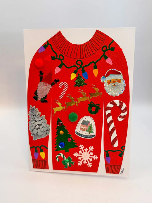 Ugly Christmas Sweater Card