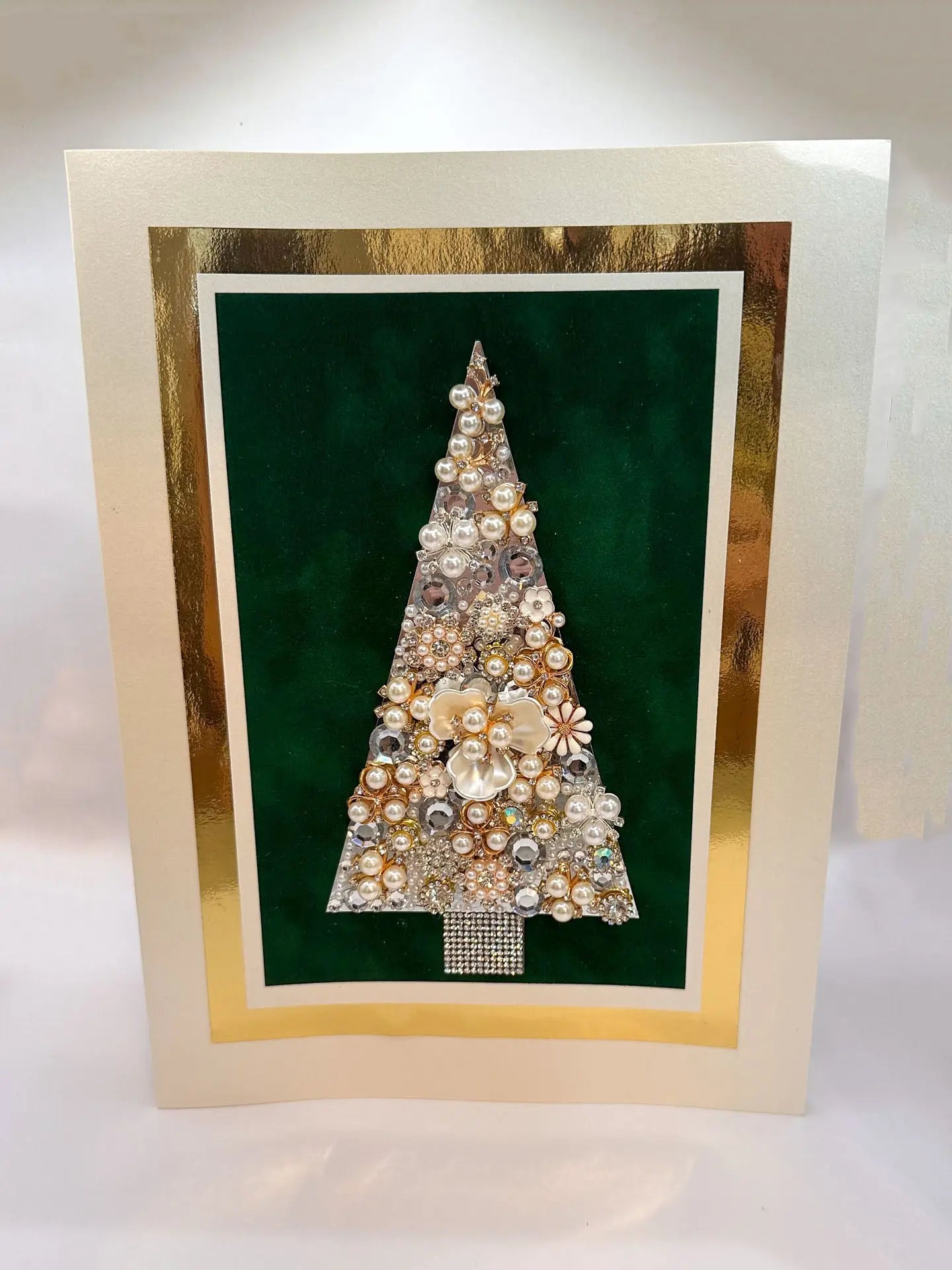 Jewelry Christmas Tree Card