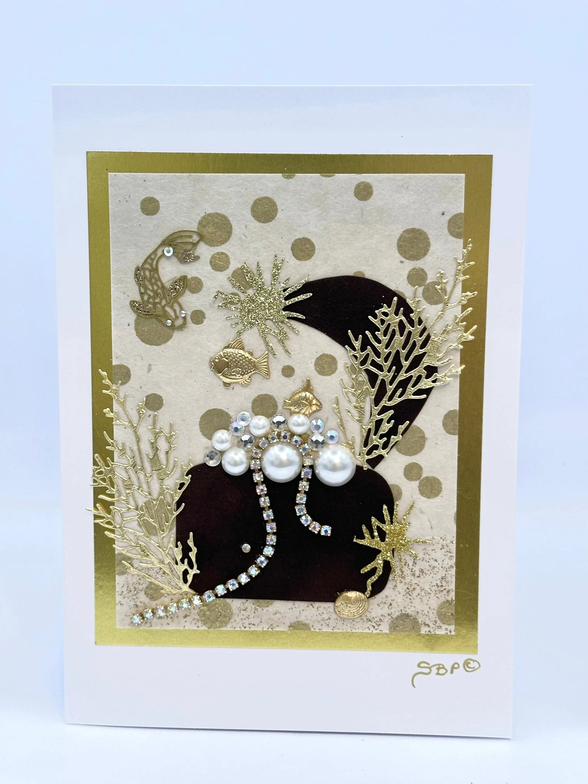 Under-the-sea Treasure Crown Greeting Card