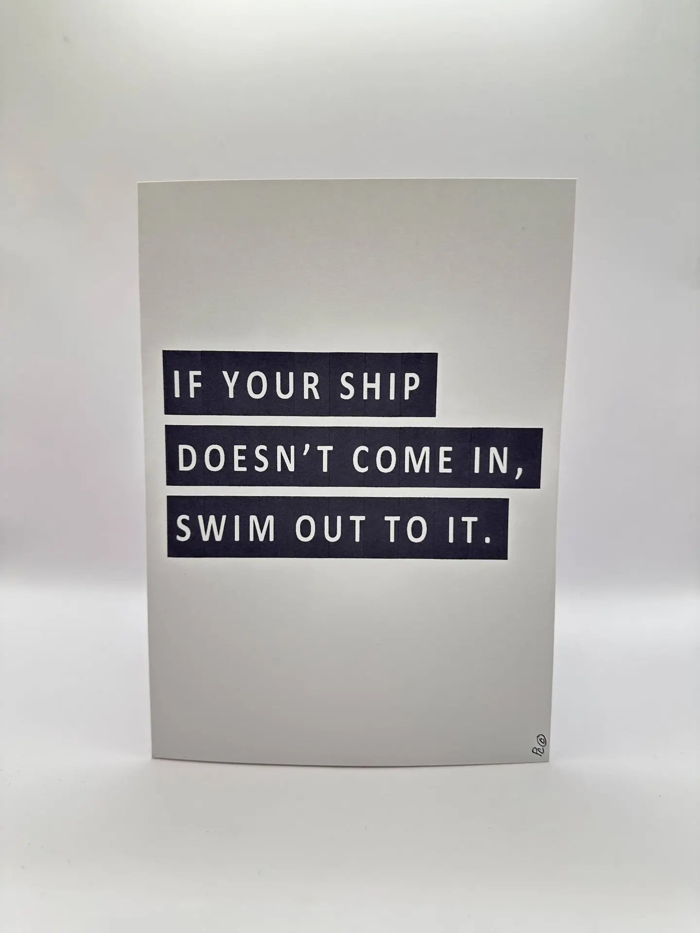 Go After Your Dreams Card