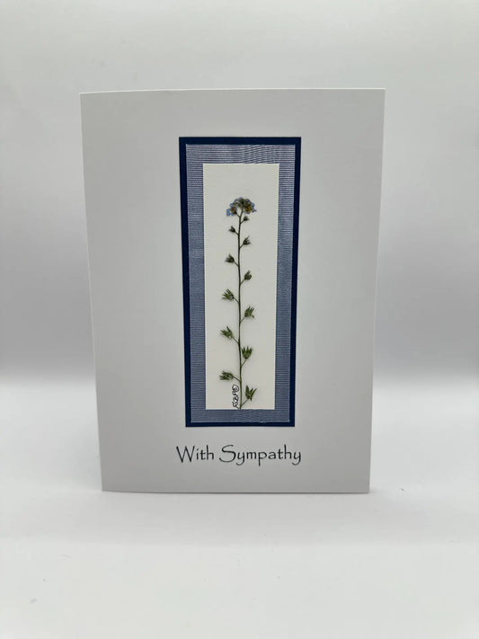 With Sympathy Card