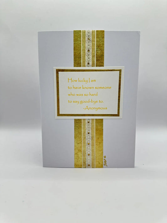 Card SBP: Goodbye Sympathy