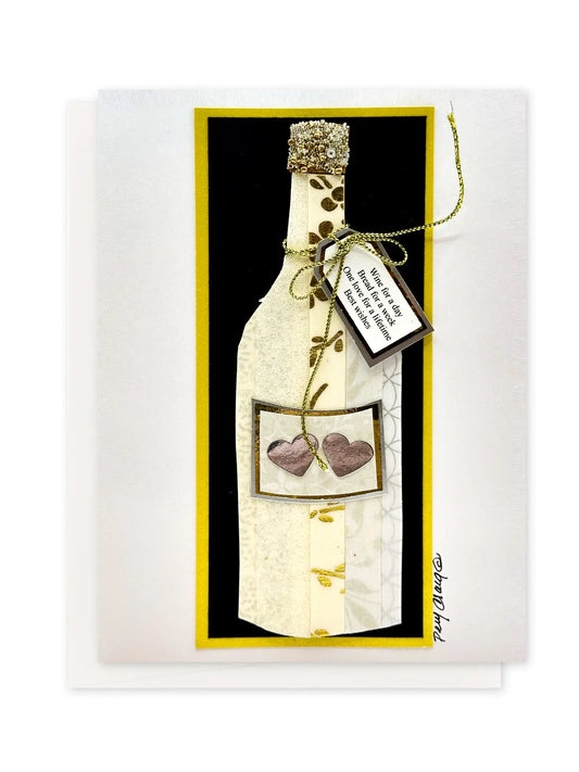 Bubbly Beginnings Wedding Card